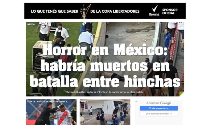 Así reaccionó la prensa internacional a campal en Querétaro