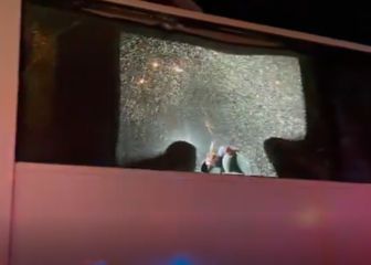 Camión con aficionados de Atlas fue agregido al salir de Querétaro