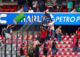 Cada 4.7 semanas hay un hecho violento en los estadios mexicanos