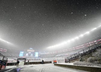 ¡Los llevaron al Polo Norte! Pumas sufrió por la nieve en Nueva Inglaterra