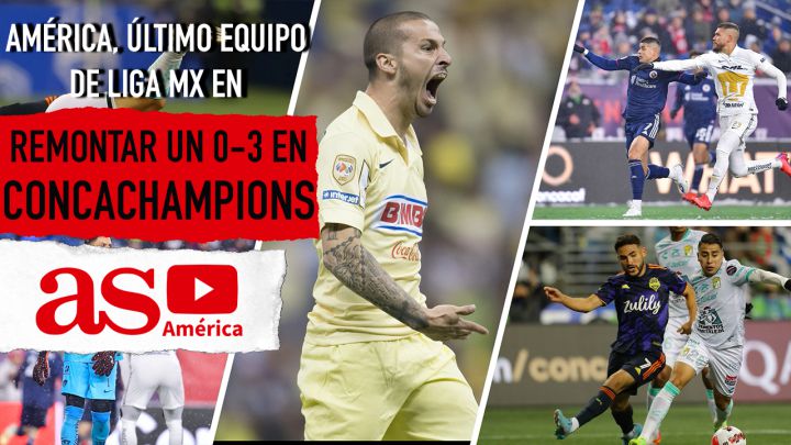 América, último equipo mexicano en remontar un 0-3 en Concachampions