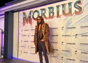 Jared Leto en su premier de Morbius en México: 
