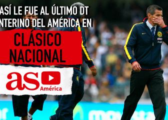 Así le fue al último DT interino del América en un Clásico Nacional