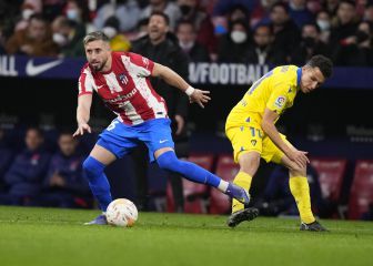 Herrera, contento por los minutos que suma con el Atleti