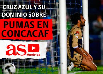 Cruz Azul y su dominio contra Pumas en Concachampions