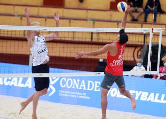 Revive las mejores acciones del debut de México en el Volleyball World Beach Pro Tour Tlaxcala