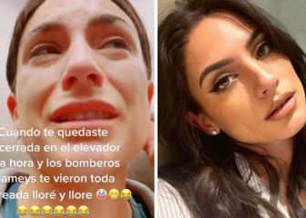 Ana Brenda Contreras se llevó un gran susto al quedar atrapada en un elevador