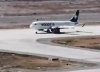 Así fue el aterrizaje del primer vuelo al AIFA