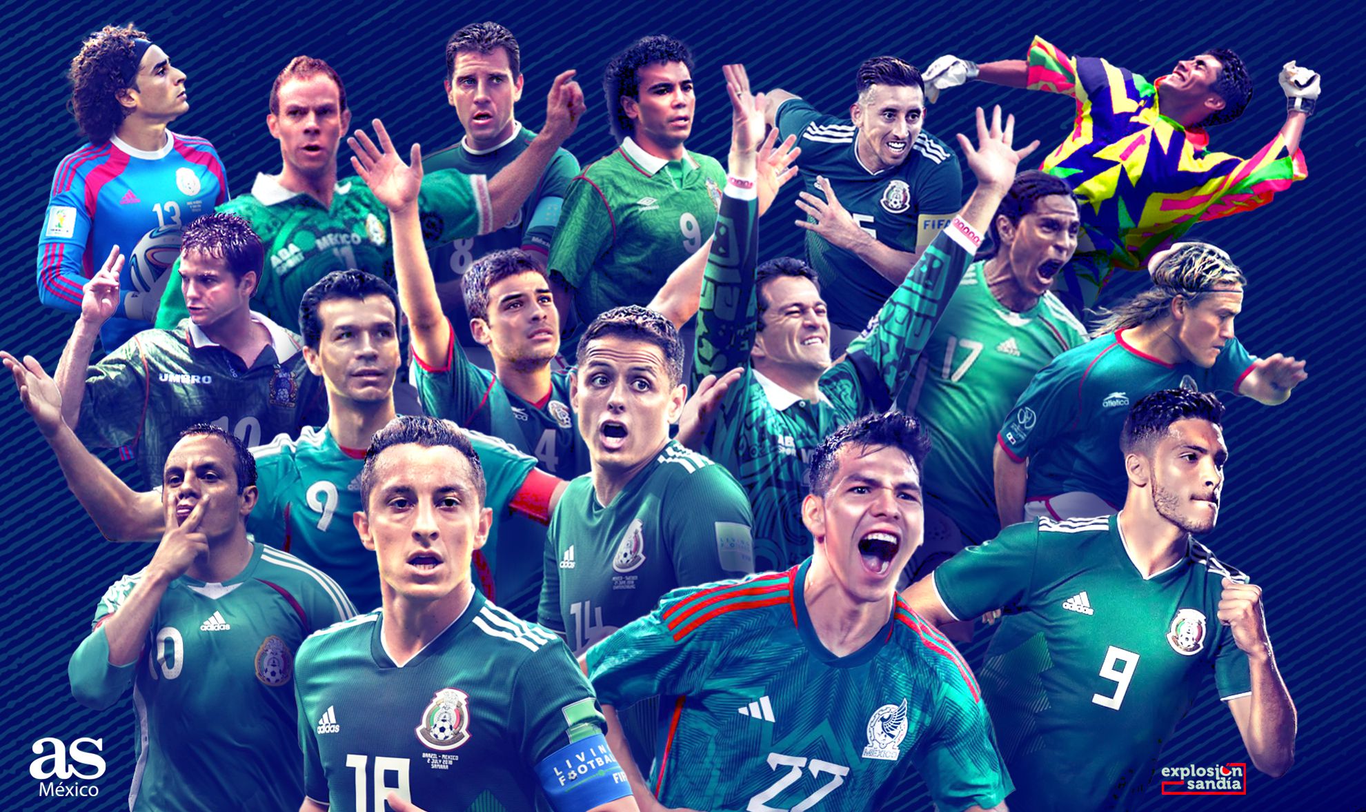 México, el 'gigante' de la primera ronda de los Mundiales