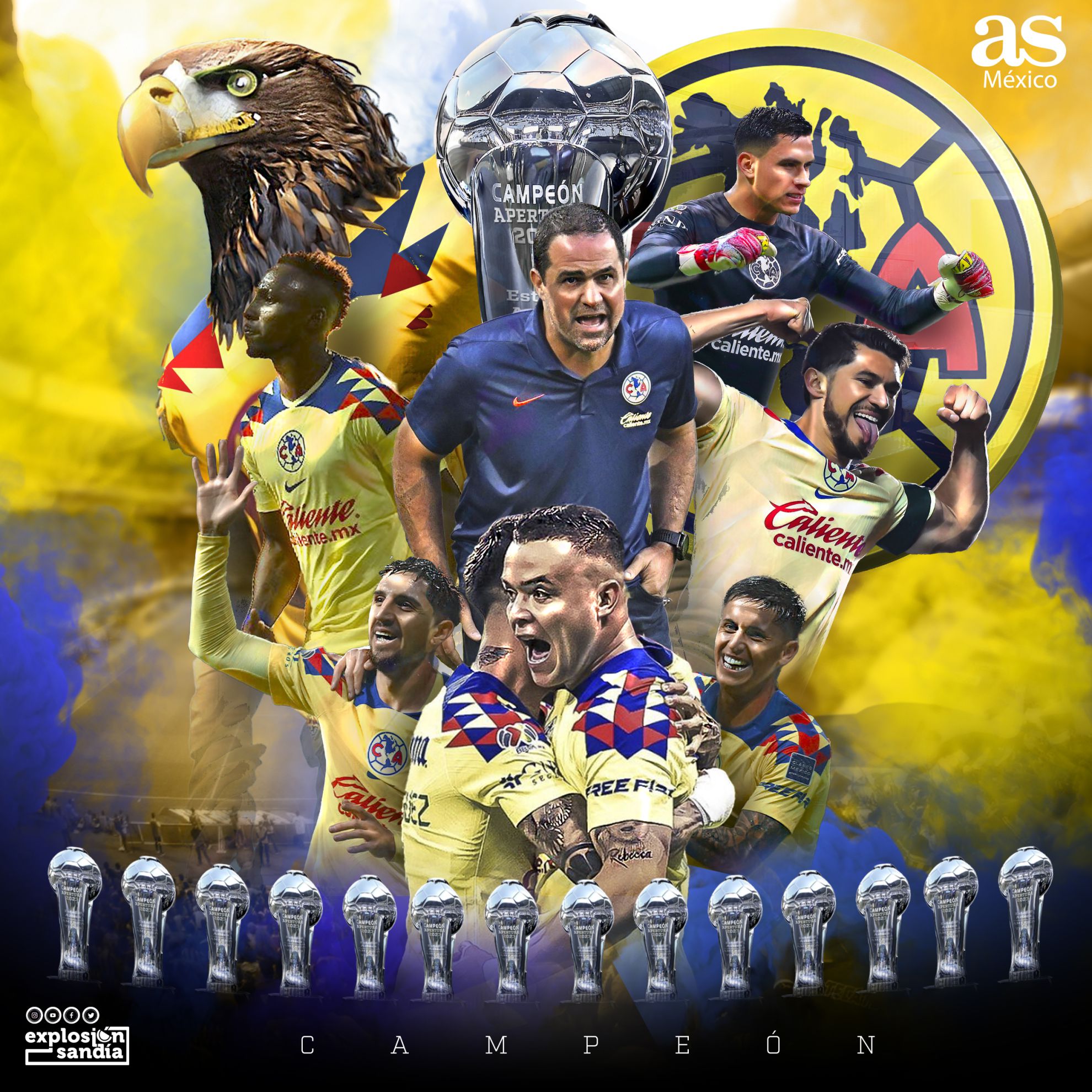 América, campeón de la Liga MX, Apertura 2023