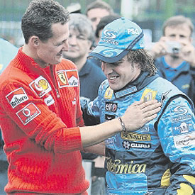 Schumacher apura el año con la mente ya en 2006