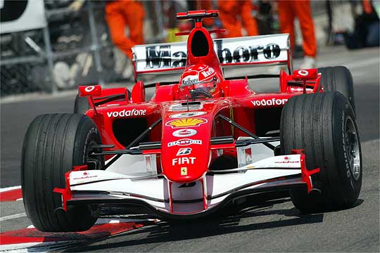 Schumacher, enviado al último puesto de la parrilla de salida