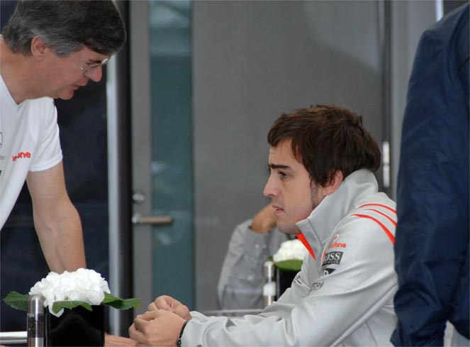 Alonso: "El circuito es desafiante"
