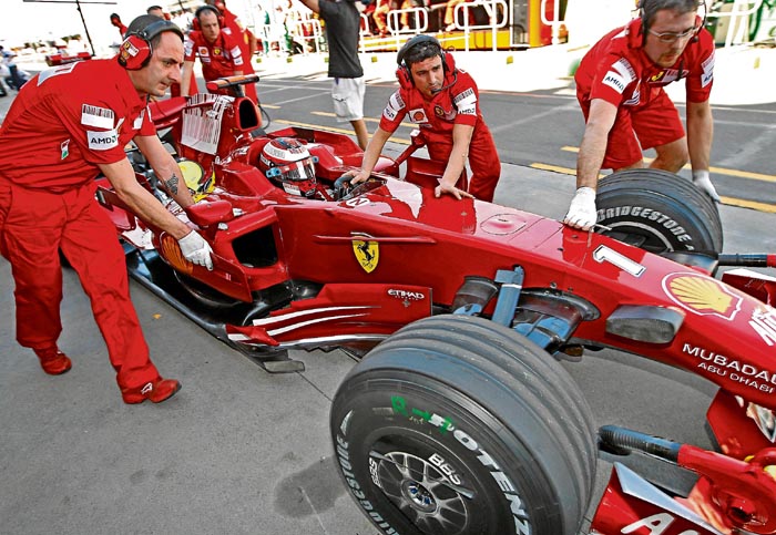 Ferrari rompió por un fallo de sus ingenieros