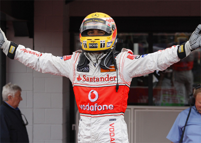 Hamilton gana en el Gran Premio de la locura