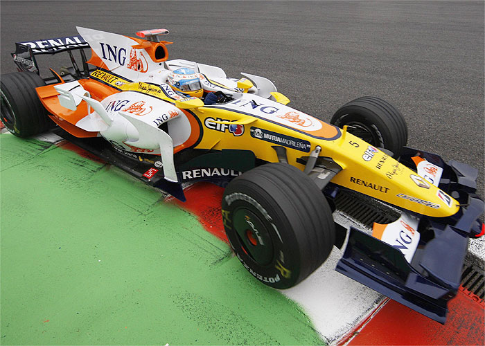 Alonso, el más rápido en Spa