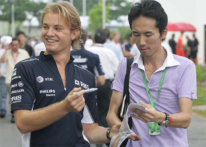 Williams confirma a Rosberg y a Nakajima como sus pilotos para 2009