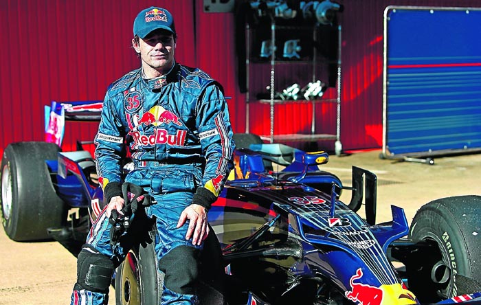 Loeb sorprendió al volante del Red Bull