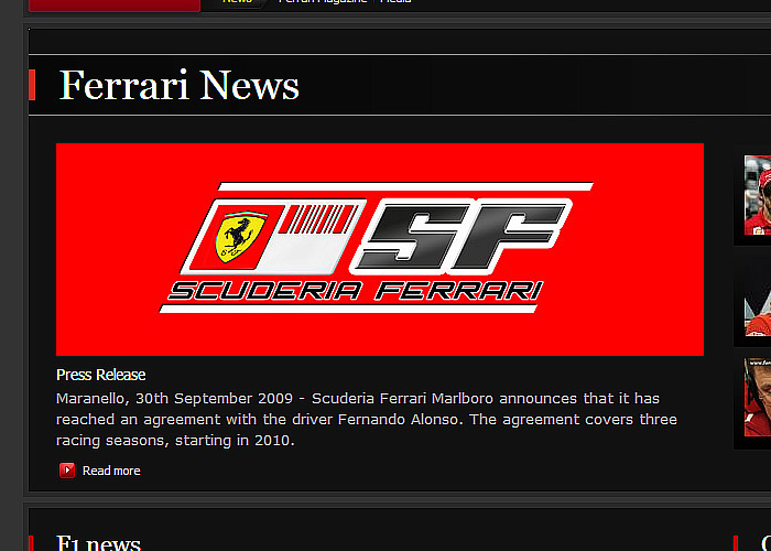 Ferrari hace oficial el fichaje de Alonso