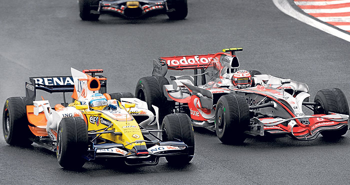 Alonso contra Hamilton duelo en las apuestas