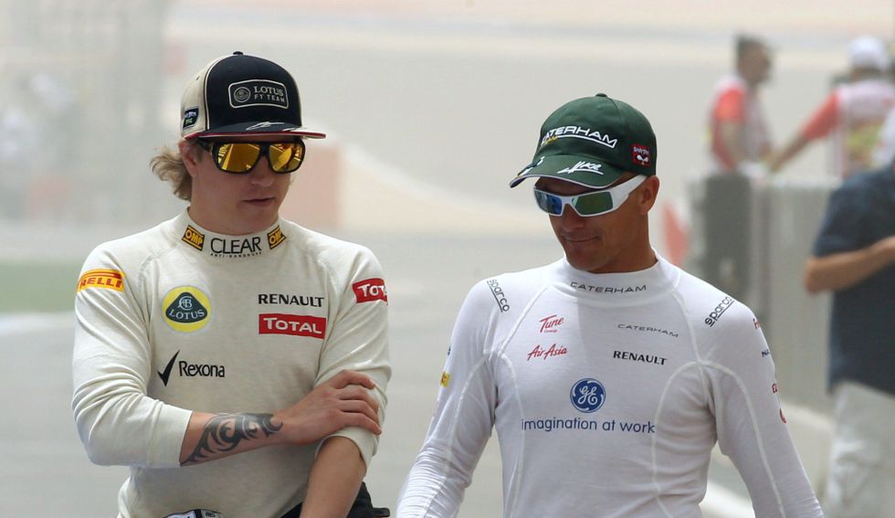 Kovalainen podría pilotar el Lotus de Kimi en EE UU y Brasil