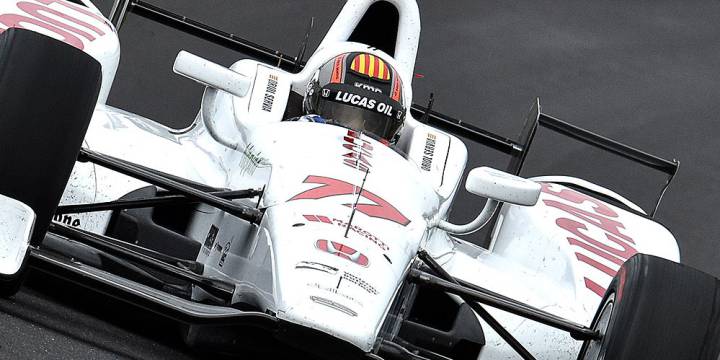 Oriol Serviá: 368 km/h de media para salir décimo en la Indy 500.