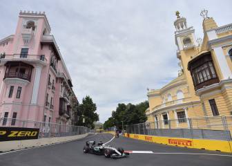 Mercedes' Lewis Hamilton fastest in Baku practice