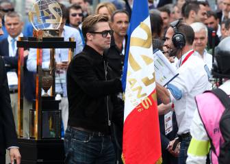 Brad Pitt da la salida a las 24 Horas de Le Mans