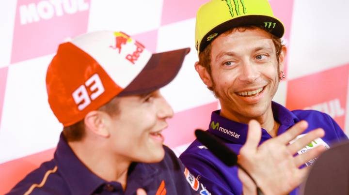 Rossi-Márquez: la paz de MotoGP en Montmeló sigue en firme