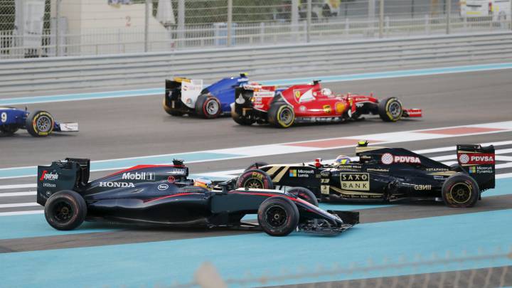 2015: Lotus, Williams y McLaren, los equipos con más pérdidas.