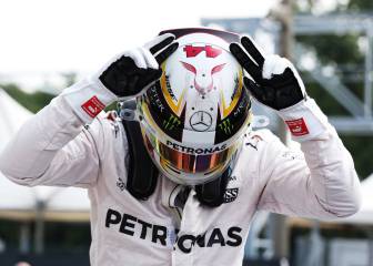 Hamilton deslumbra; 'Checo' partirá en 8° y Esteban en 10°