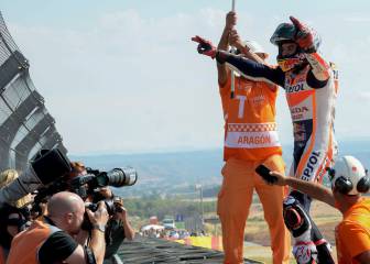 Márquez wins in Aragón to move closer to third title