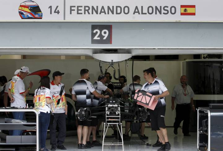 Alonso saldrá último para probar el nuevo motor Honda