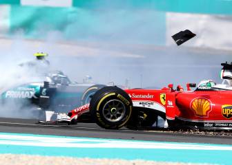 Las mejores imágenes de la carrera en Sepang