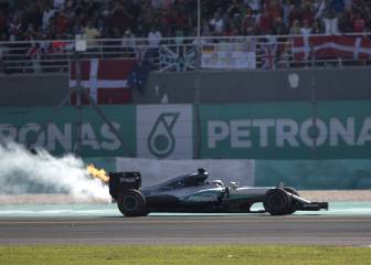 Mercedes identifica el fallo en el motor de Lewis Hamilton