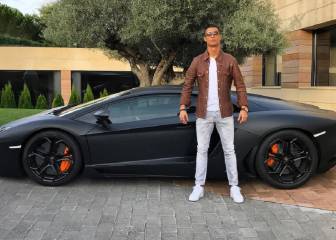 Cristiano Ronaldo presume de Lamborghini en Instagram