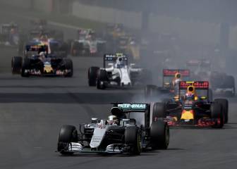 Hamilton se impone a Rosberg; Pérez es 10º y Gutiérrez 19º