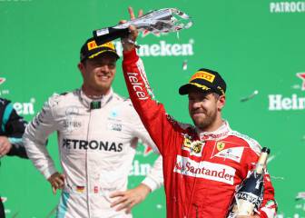Vettel pierde el podio, Daniel Ricciardo es tercero en México