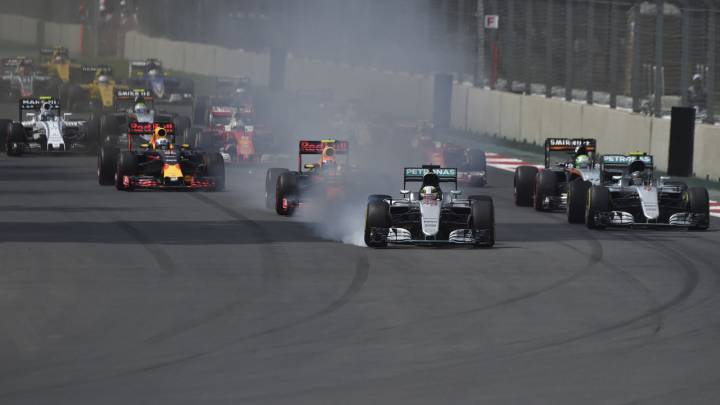 Hulkenberg: "La FIA retorció un poco las reglas con Hamilton".