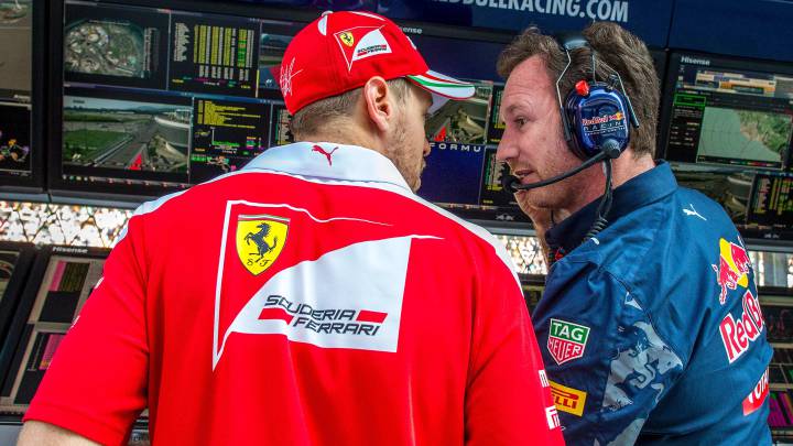 Chris Horner: "Vettel no era así cuando pilotaba para nosotros"