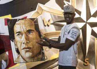Hamilton se inspira en Ayrton Senna para motivarse en Brasil