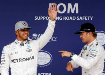 Hamilton y Rosberg se citan 