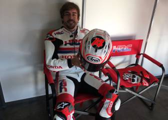 Alonso, en la fiesta de Honda: 