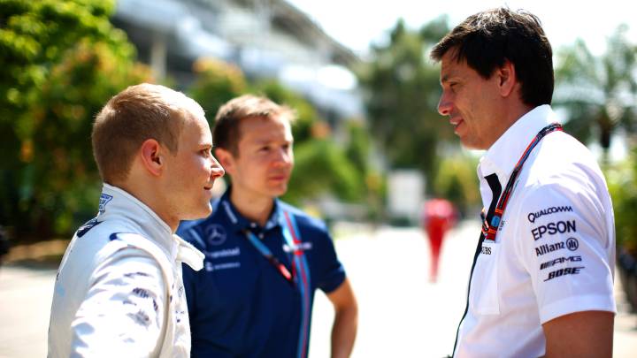Mercedes: acuerdo con Bottas y con Sainz en la lista hasta el final