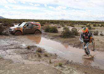 También se recorta la octava etapa del Dakar por las lluvias