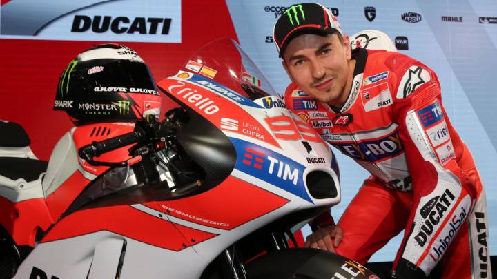 Lorenzo, en la presentación de Ducati de MotoGP: "Tengo el talento y el método para ser campeón"