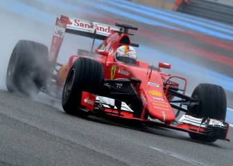 Accidente de Vettel en Fiorano probando neumáticos de lluvia