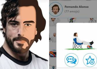 Éxito total de los emoticonos de Fernando Alonso en las redes