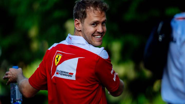 Sebastian Vettel, piloto de Ferrari.
