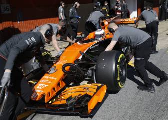 McLaren Honda rueda menos y peor que el año pasado